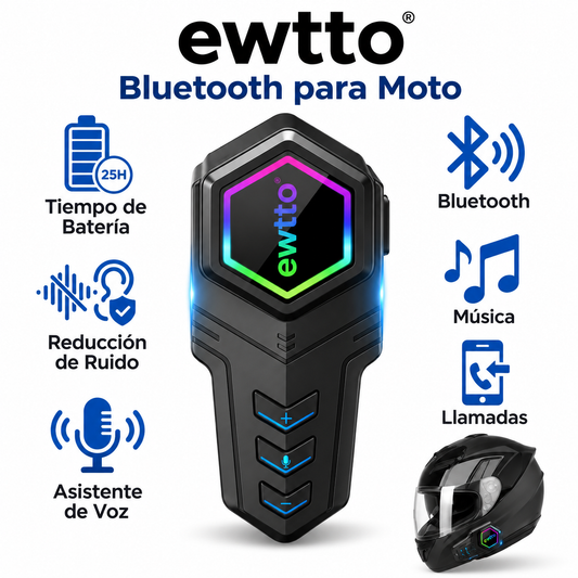 AURICULAR Bluetooth para Moto EWTTO
