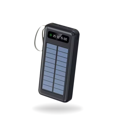 Cargador Solar SANCI 20,000 mAh – Ideal para Viajes y Aventura