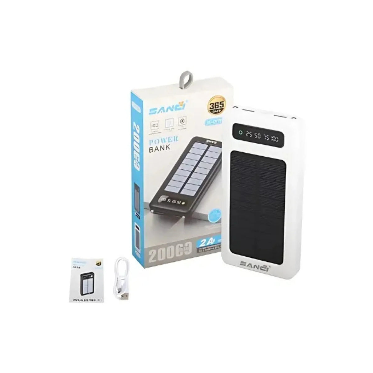 Cargador Solar SANCI 20,000 mAh