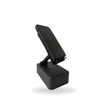 Soporte para Celular + Bocina Bluetooth