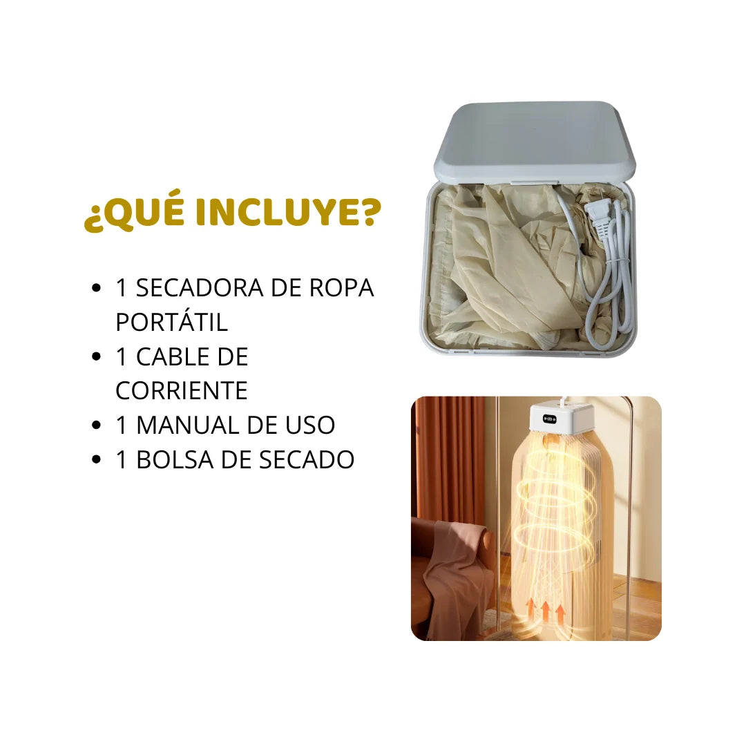 Secador de ropa portátil