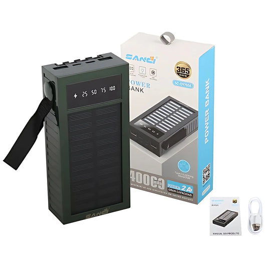 Cargador Portatil Solar 40,000 mA